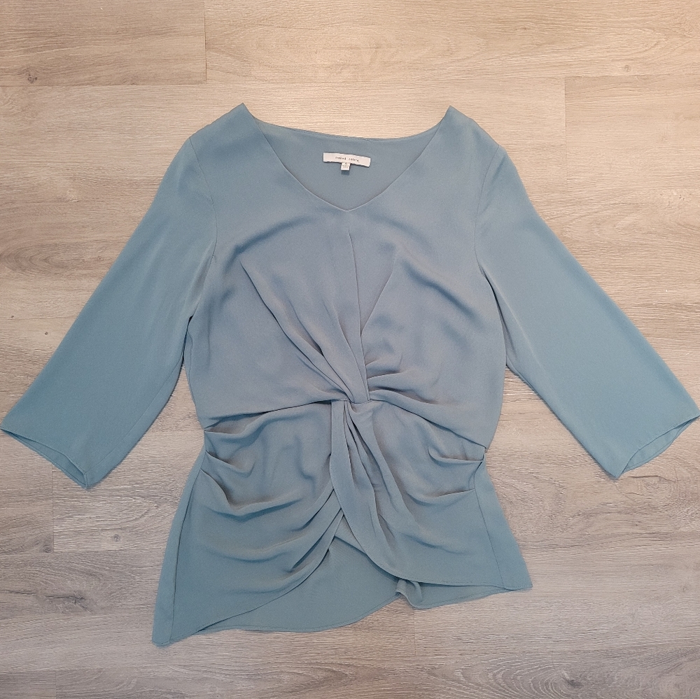 NEW Naked Zebra Front Knot Top